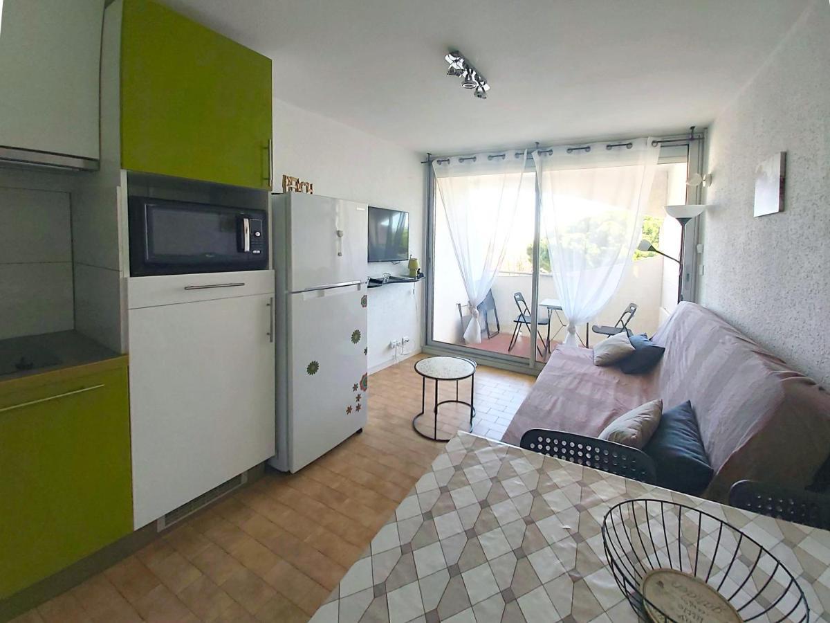 T2 Vue Centre Ville -Le Viking 50M Mer Ла-Гранд-Мот Экстерьер фото